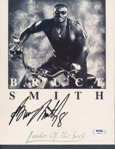 bruce smith autographed jersey