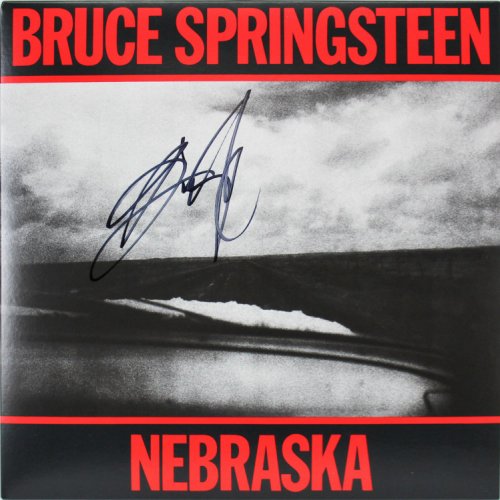 Bruce Springsteen Autographed Signed Authentic Nebraska Album Cover W/ Vinyl JSA 