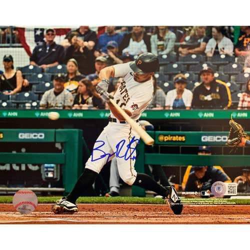 Bryan Reynolds Autographed Signed Pittsburgh Pirates Majestic MLB