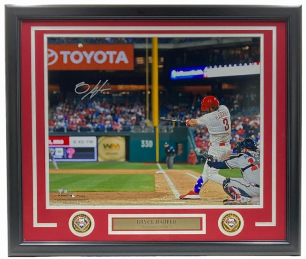 Bryce Harper Autographed Baseball Memorabilia & MLB Merchandise