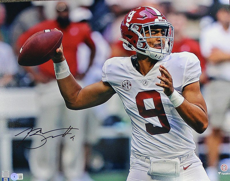 Bryce Young Autographed Signed Alabama Crimson Tide 16x20 Close-up Throw in Sunshine Photo - Beckett Authentic