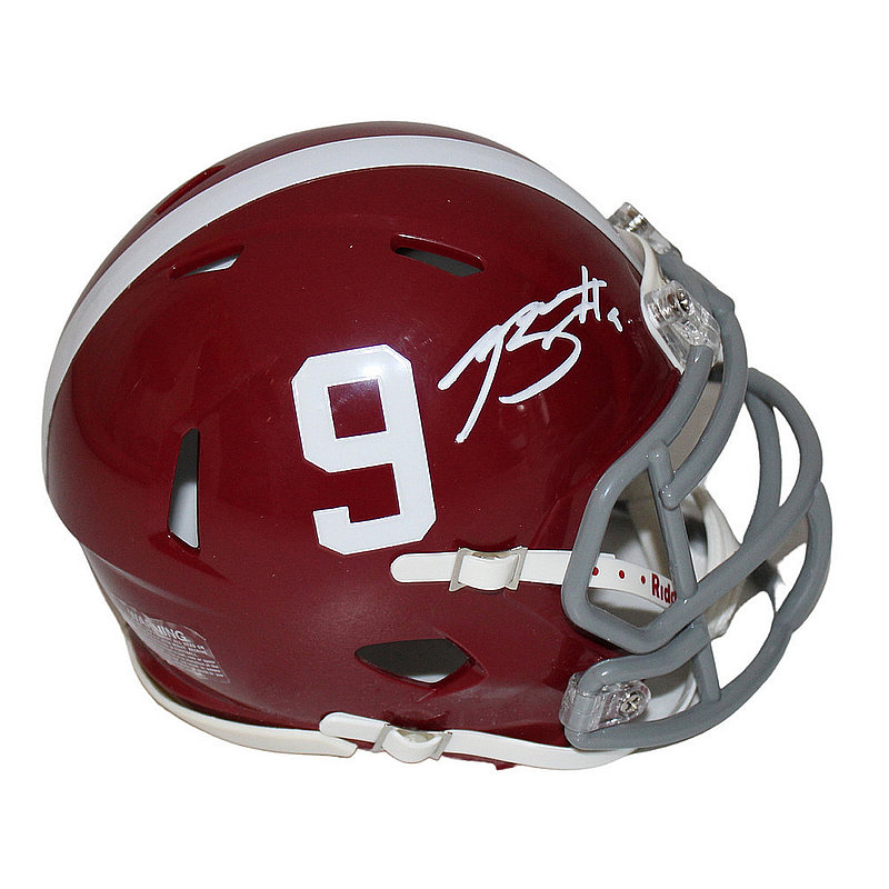 Bryce Young Autographed Signed Alabama Crimson Tide Riddell Speed Mini Helmet - Beckett Authentic