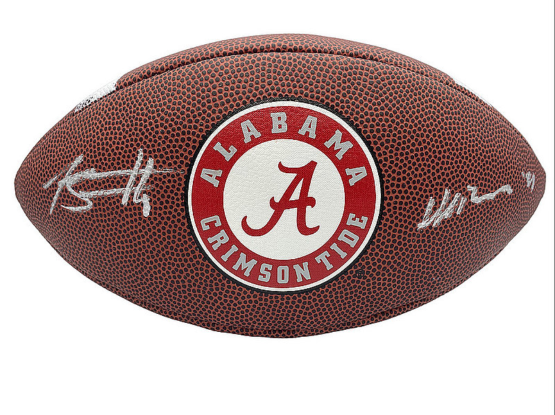 Bryce Young Autographed Signed Alabama Wilson Football with Heisman 21 Inscription - JSA Authentic
