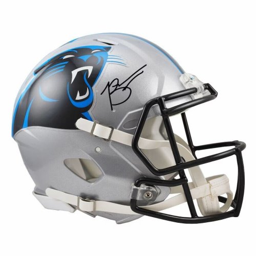 DJ MOORE NFL CAROLINA PANTHERS AUTOGRAPHED SIGNED MINI HELMET BECKETT COA