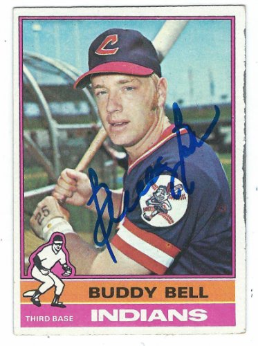 Buddy Bell Signed Throwback Jersey. Autographs Jerseys