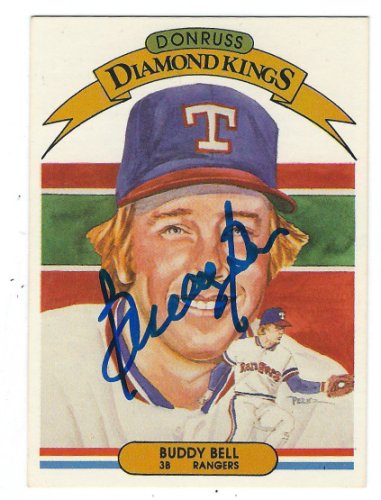 1984 Topps - Buddy Bell #665 (Third Base) - Autographed Ba…