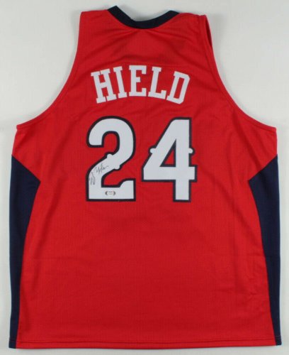 buddy hield pelicans jersey