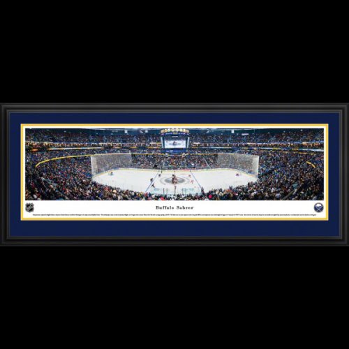 Buffalo Sabres Deluxe Framed Stadium Panoramic - Keybank Center