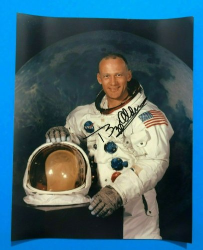 Buzz Aldrin Autographed Memorabilia | Signed Photo, Jersey