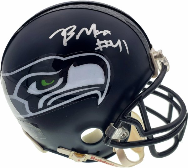 Byron Maxwell Autographed Signed Seattle Seahawks Mini Helmet Mcs Holo