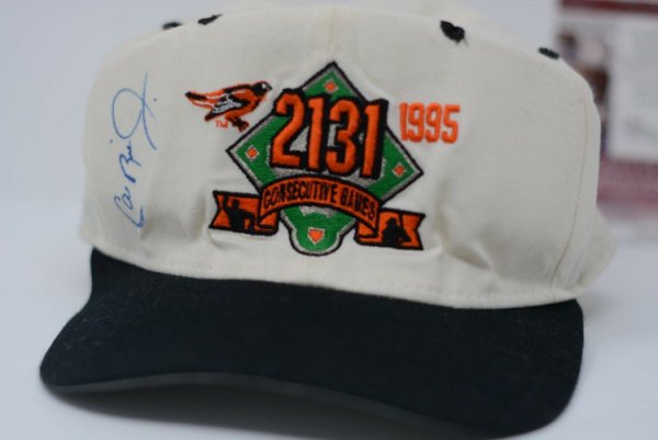 Cal Ripken Autographed Signed Baseball Cap Hat Baltimore Orioles