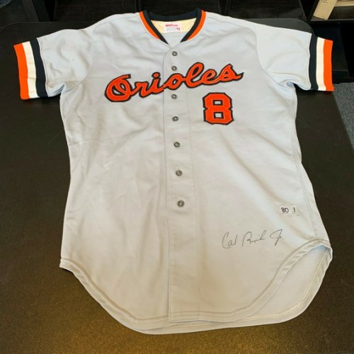 Cal Ripken Jr. Autographed Signed 1981 Rookie Game Used Jersey Earliest One Known PSA DNA COA