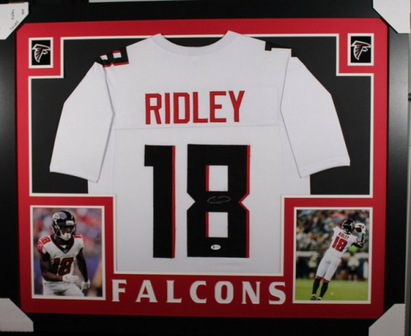 Calvin Ridley Signed Atlanta Custom Black Jersey