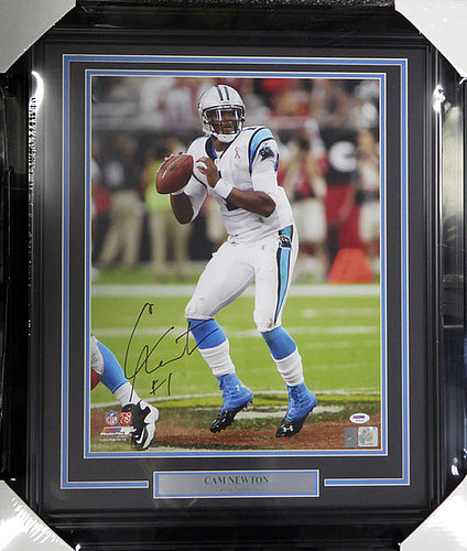 framed cam newton jersey