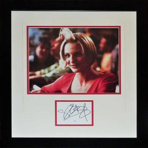 Cameron Diaz Autographed Signed There's Something About Mary (Hair Gel) Deluxe Framed Photo With Autograph - JSA