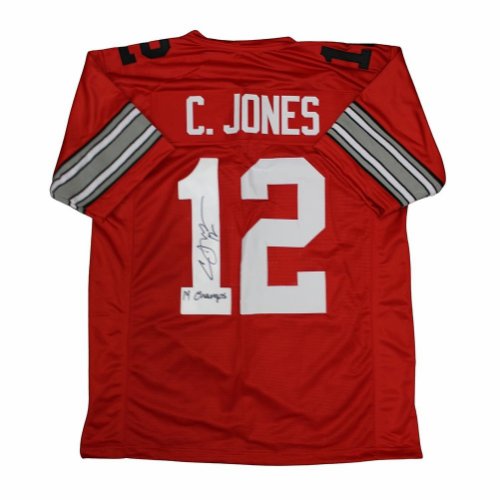 Eddie George Ohio State Buckeyes Autographed Jersey - Certified Authentic