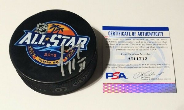 carey price signed puck
