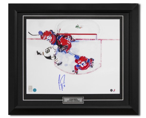 CAREY PRICE #31 Montreal Canadiens unsigned Hockey Frame Cadre