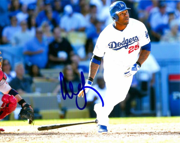 CARL CRAWFORD Autograph Hand SIGNED JERSEY G.W. Arizona Fall