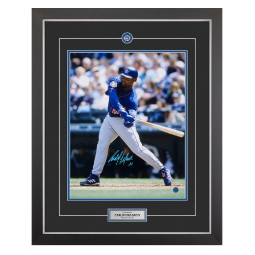 BLUE JAYS AUTHENTICS-AUTOGRAPHED #25 CARLOS DELGADO BLUE JAYS