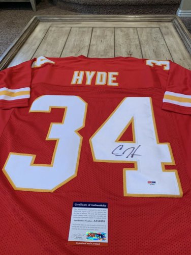 carlos hyde authentic jersey