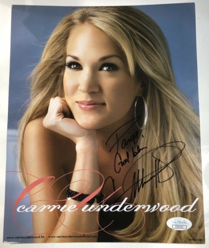 CARRIE UNDERWOOD 8" X 10" GLOSSY PHOTO REPRINT