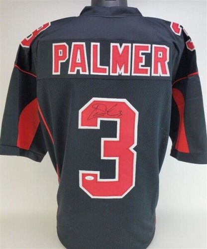 Carson Palmer Autographed Signed Arizona Cardinals Jersey (JSA COA) 3 Pro Bowl Quarterback