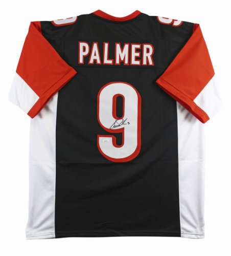 Carson Palmer Autographed Signed Authentic Black Pro Style Jersey Beckett Witnessed