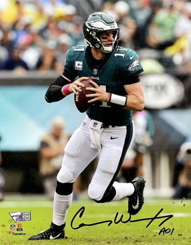 Carson Wentz Autographed Memorabilia