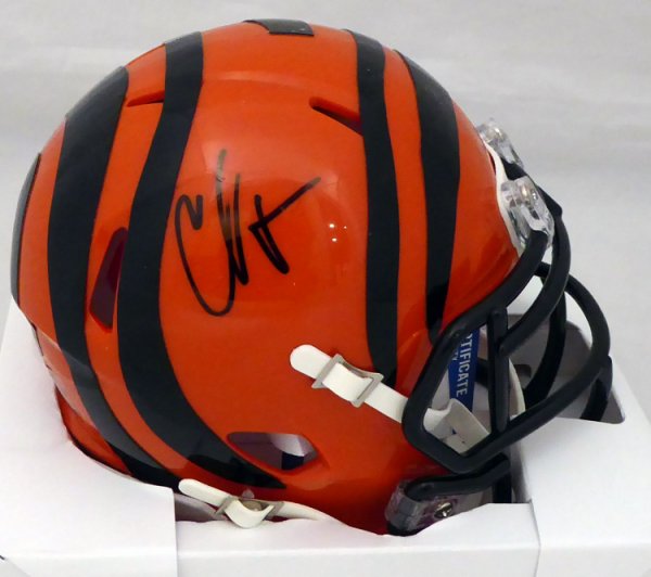 Autographed Cincinnati Bengals Mini Helmets Signed Mini Helmets