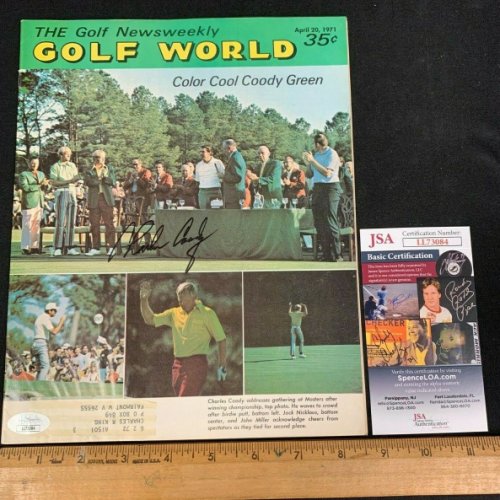 Charles Coody Autographed Memorabilia Signed Photo Jersey Collectibles Merchandise