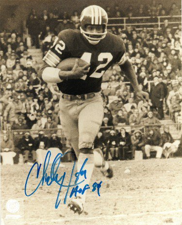 Charley Taylor Autographed Signed Washington Football Team Sepia