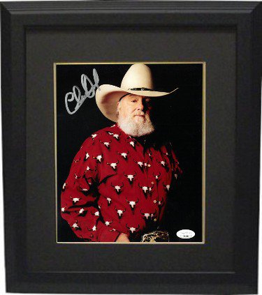 CHARLIE DANIELS REPRINT SIGNED 8X10 PHOTO AUTOGRAPHED PICTURE CHRISTMAS GIFT 