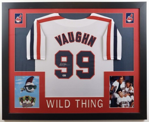 Charlie Sheen Signed Major League 'Wild Thing' Vaughn Pro Style