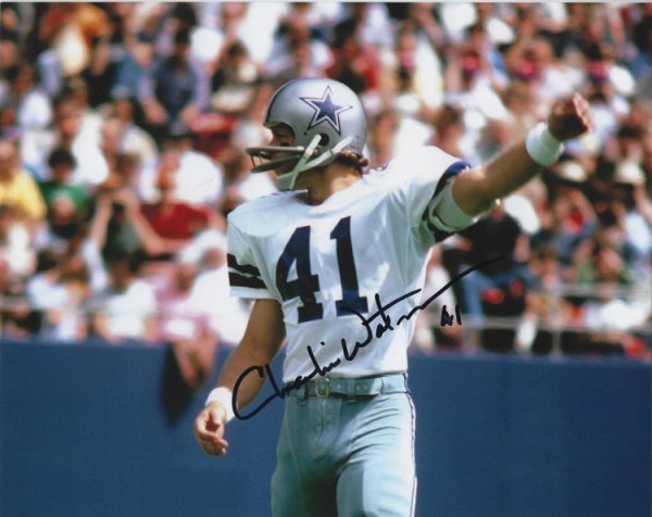 Cliff Harris Charlie Waters Signed Autographed 8X10 Photo Cowboys JSA  AB54979