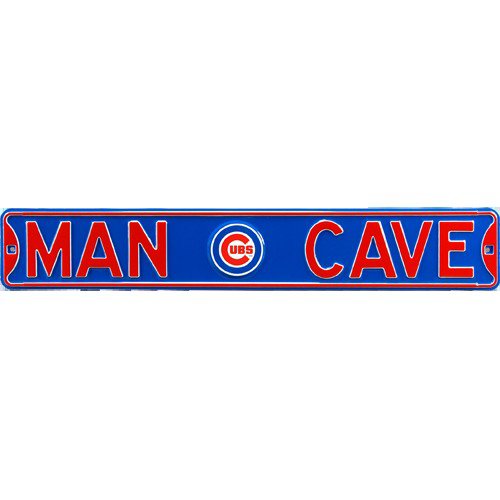 Chicago Cubs Man Cave Authentic Street Sign