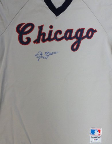 white sox signed jersey