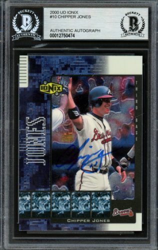 Chipper Jones Braves 2002 Topps Reserve Jersey Card TRJ-CJ MLB Atlanta -  All Sports Custom Framing