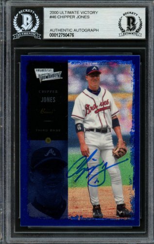 Chipper Jones Atlanta Braves Autographed 2003 Upper Deck Series 2 #PL-CJ  Beckett Fanatics Witnessed Authenticated Card