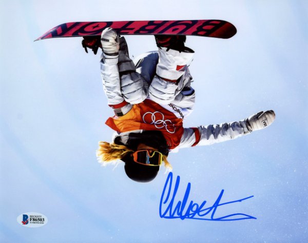 Chloe Kim Autographed Signed 8x10 Photo Team Usa Women S
