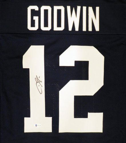 Chris Godwin Autographed Tampa Bay Buccaneers Custom Jersey JSA5$ Dollar  Ship