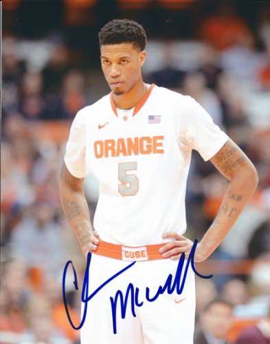 Chris Mccullough Autographed Signed Syracuse Orangemen 8X10 Photo - Autographs