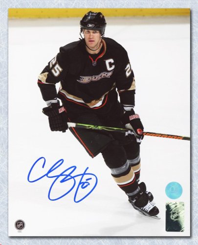 Chris Pronger Anaheim Ducks Autographed Black Reebok Alternate Jersey