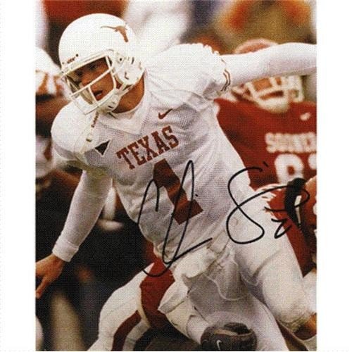 Chris Simms Texas Longhorns Autographed Signed 8x10 Photo Certified Authentic