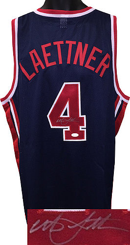 Christian Laettner Autographed Signed Memorabilia Team Usa Olympic