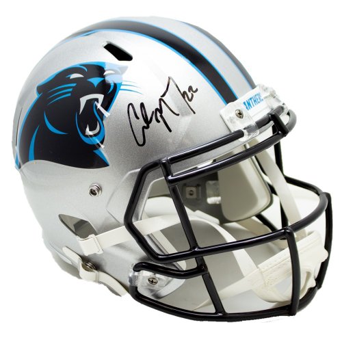 Christian McCaffrey Carolina Panthers Autographed White Panel