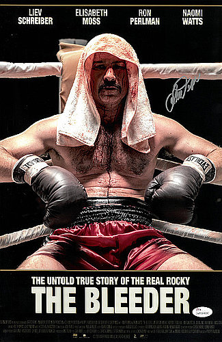 Chuck Wepner Autographed Signed The Bleeder 11x17 Movie Poster- JSA Hologram (boxing/movie/entertainment)