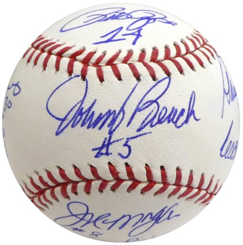 Cincinnati Reds Big Red Machine Autographed Signed