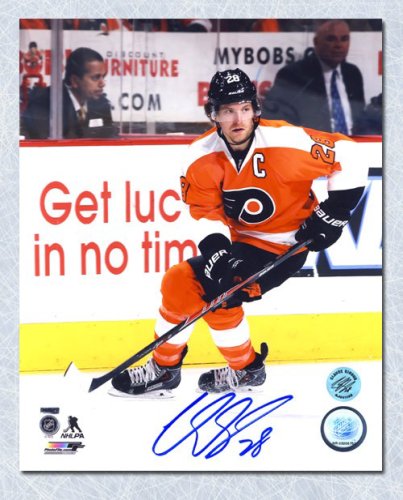 Claude Giroux Philadelphia Flyers Autographed Signed Skating 8x10 Photo