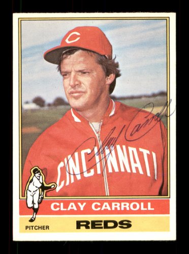 Phil Niekro Signed 1965 Topps #461 Baseball Card HOF Clay Carroll